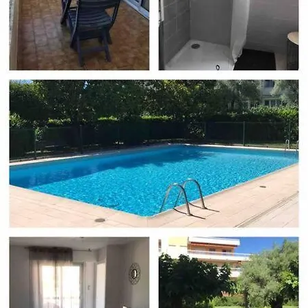 Location Saisonniere 2 P Antibes-piscine-climatisation-terrasse Au Calme דירה