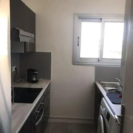 Location Saisonniere 2 P Antibes-piscine-climatisation-terrasse Au Calme דירה אנטיב